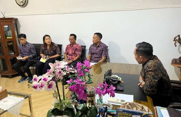 Koordinasi Kegiatan Sosialisasi PTSL yang akan dilaksankan di Desa Batukandik, Nusa Penida