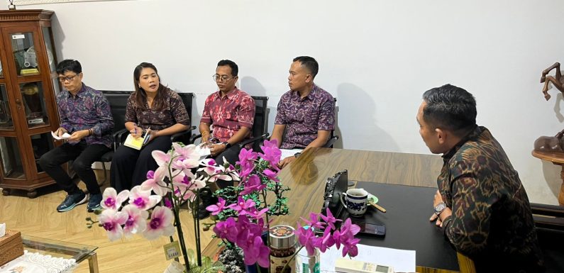 Koordinasi Kegiatan Sosialisasi PTSL yang akan dilaksankan di Desa Batukandik, Nusa Penida