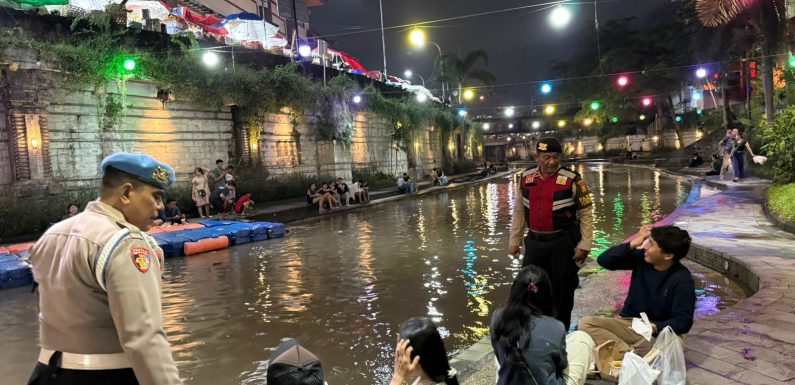 Sambang Kamtibmas Polsek Denpasar Barat di Tukad Korea, Ajak Masyarakat Jaga Keamanan Lingkungan