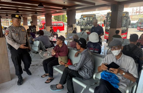 Polsek Denpasar Utara Intensifkan KRYD di Terminal Ubung, Antisipasi Premanisme dan Gangguan Kamtibmas