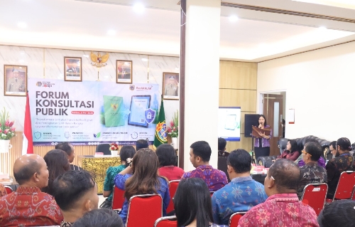 Dalam Rangka Meningkatkan Layanan Pertanahan Berkualitas, Kantor Pertanahan Kabupaten Bangli Gelar Forum Konsultasi Publik.
