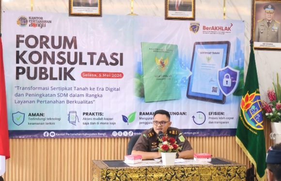 Dalam rangka Memperkuat Pembangunan Zona Integritas Menuju Wilayah Bebas dari Korupsi (WBK), Kantor Pertanahan Kabupaten Bangli Melaksanakan Kegiatan Sosialisasi Anti Korupsi.