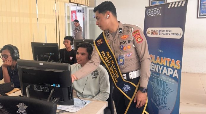 Pelayanan Satpas SIM Polresta Denpasar Humanis dan Modern, Pemohon Dibantu Hingga Tuntas