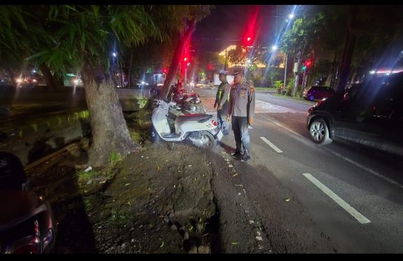 Balap Liar Resahkan Warga, Polsek Dentim Intensifkan Patroli Malam di Kawasan Renon dan Sumerta Kelod