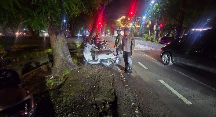 Balap Liar Resahkan Warga, Polsek Dentim Intensifkan Patroli Malam di Kawasan Renon dan Sumerta Kelod