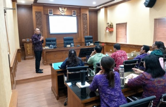 Kantor Pertanahan Kabupaten Badung Menghadiri Kegiatan Penyuluhan  Terkait Pemungutan Pajak Daerah Bersama Badan Pendapatan Daerah Kabupaten Badung.