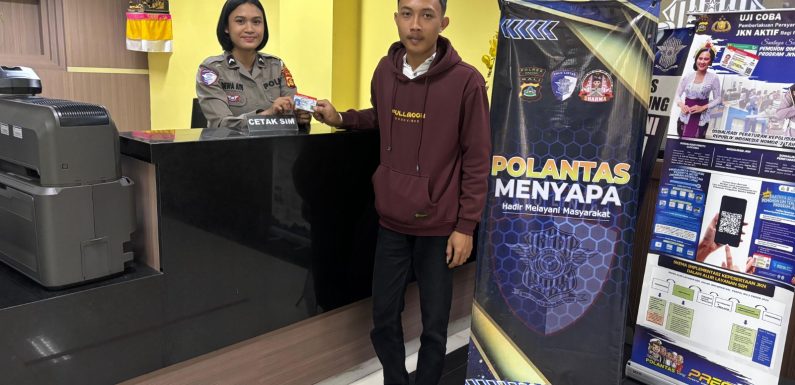 Melalui Polantas Menyapa, Satlantas Polres Badung Berikan  Layanan   Humanis dan Transparan Kepada Pemohon SIM