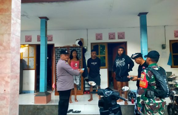 30 Penduduk Non Permanen Terjaring Pendataan di Benoa, Situasi Kamtibmas Kondusif.