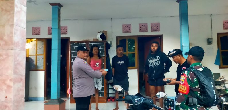 30 Penduduk Non Permanen Terjaring Pendataan di Benoa, Situasi Kamtibmas Kondusif.