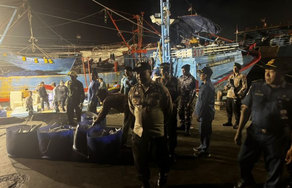 Patroli Gabungan di Pelabuhan Benoa, Polisi Perkuat Sinergi Cegah Kriminalitas dan Premanisme