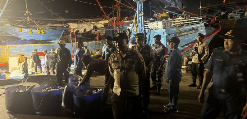 Patroli Gabungan di Pelabuhan Benoa, Polisi Perkuat Sinergi Cegah Kriminalitas dan Premanisme