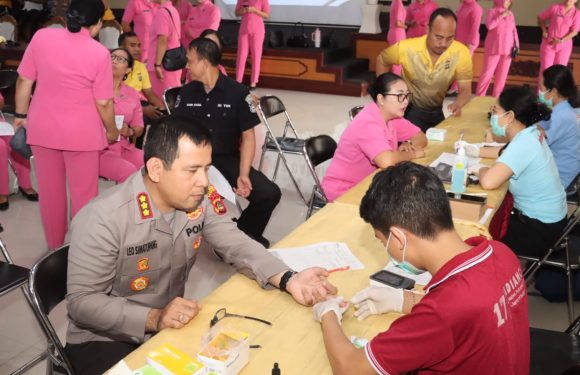 Polresta Denpasar Gelar Donor Darah Sambut Hari Bhayangkara ke-80, Wujud Nyata Kepedulian Kemanusiaan