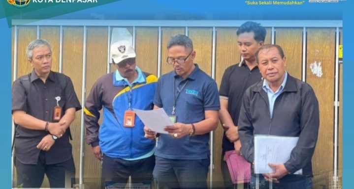 Kantor Pertanahan Kota Denpasar Menghadiri Kegiatan Constatering  Pencocokan atas Objek Eksekusi Yang Dilakukan oleh Pengadilan Negeri Denpasar.