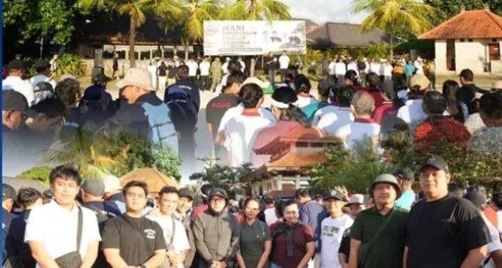 Guna Menjaga Kelestarian Lingkungan,  Kantah Badung  Peringati Hari Lingkungan Hidup Sedunia 2026 di Pantai Samuh Benoa.