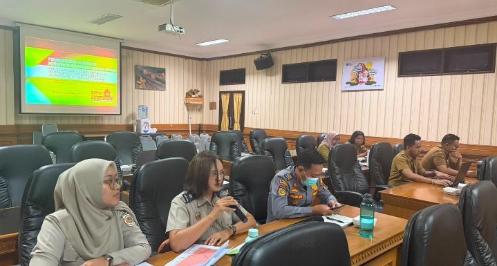 Kantah Badung Rapat Bersama Dinas Lingkungan Hidup Badung Terkait Pemeriksaan Formulir (KA – ANDAL).