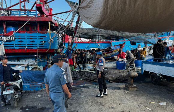 Patroli Gabungan di Pelabuhan Benoa, Cegah Kriminalitas dan Wujudkan Kawasan Pelabuhan yang Aman