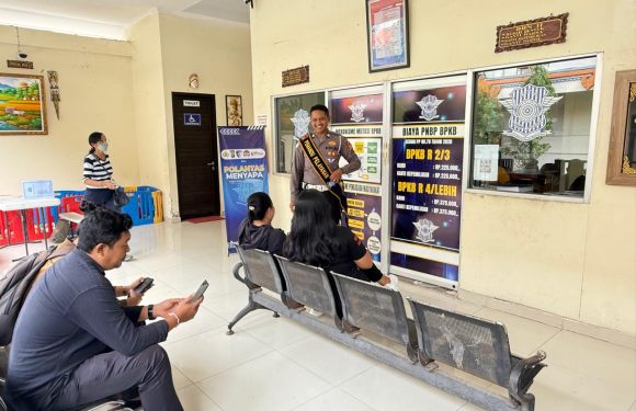 Melalui Polantas Menyapa, Pelayanan BPKB Polres Tabanan Berikan Layanan Ramah, Cepat dan Transparan.
