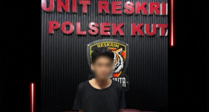 VIRAL! Polsek Kuta Amankan Pelaku Penganiayaan Pedagang Warung di Tuban