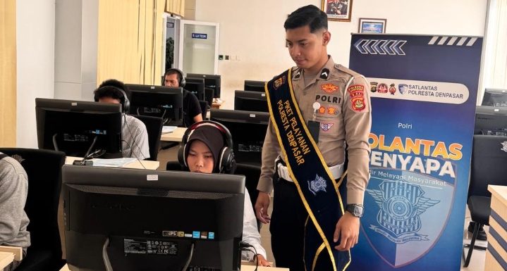 Satpas SIM Polresta Denpasar Tingkatkan Pelayanan Publik yang Profesional, Transparan dan Humanis