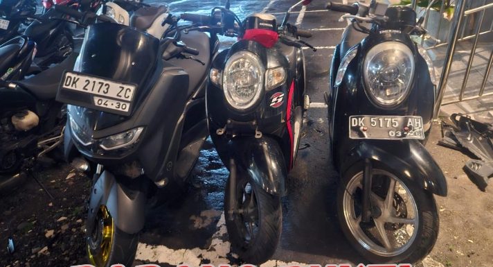 Sudah Beraksi di Tiga TKP, Pelaku Curanmor Diamankan Unit Jatanras Polresta Denpasar