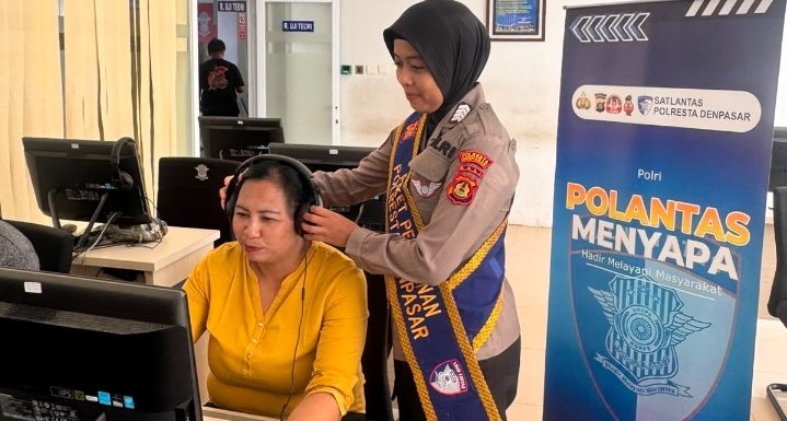 Polantas Menyapa, Wujud Pelayanan Humanis Satlantas Polresta Denpasar kepada Masyarakat