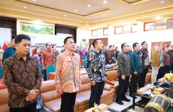 Perkuat Tata Kelola Layanan Pertanahan, Kepala Kantor Pertanahan Kab. Klungkung Ikuti Rapat Pembinaan dan Pengawasan PPAT di Lingkungan Kanwil BPN Provinsi Bali