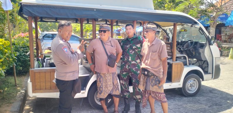 Babinkamtibmas Bersama Babinsa Sambangi Obyek Wisata Gunung Payung, Sampaikan Pesan Kamtibmas