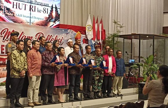 Hadiri Malam Refleksi HUT RI ke-81, Kapolsek Dentim Teguhkan Komitmen Jaga Kerukunan dan Kamtibmas