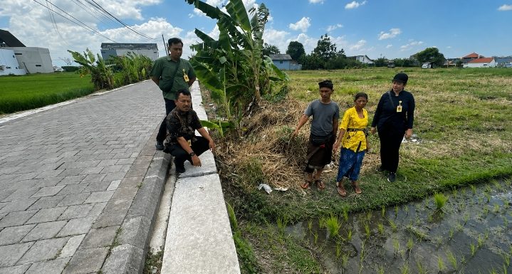 Cek Lapang Sidang Panitia A Pendaftaran Tanah Pertama Kali di Kelurahan Kerobokan