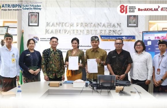 Kantah Buleleng Bersama Kanwil BPN Bali Gelar Sosialisasi Dalam Rangka Penguatan Kebijakan  Peningkatan Kualitas Pelayanan Publik dan Optimalisasi Pendapatan Daerah.
