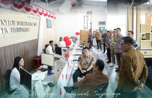 Sekjen Kementerian ATR/ BPN Melakukan Kunjungan Kerja ke Kantor Pertanahan Kota Denpasar.