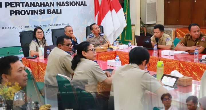 Kasi Penataan Kantah Badung Mengikuti Bintek di BPN Provinsi Bali Terkait KKPR.