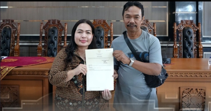 Layanan LASERJET Kantah Badung Hadir di Kantor Perbekel Desa Dalung