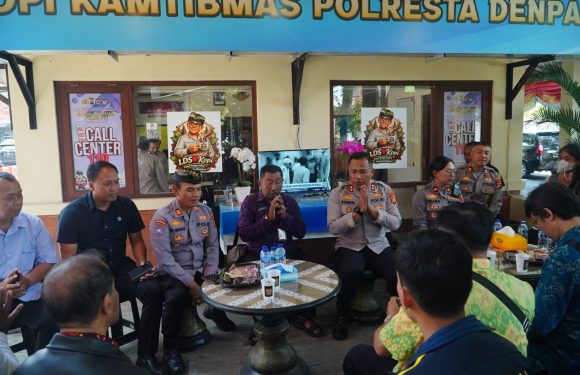 Ngopi Kamtibmas Polresta Denpasar Bersama Guru BK, Perkuat Sinergi Cegah Kenakalan Pelajar