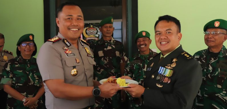 Polresta Denpasar Beri Ucapan HUT ke-81 TNI, Perkuat Sinergitas dan Soliditas TNI-Polri