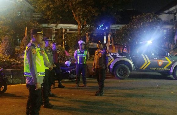 Polsek Dentim Gelar Patroli Skala Besar, Sejumlah Titik Rawan Jadi Sasaran Pengawasan
