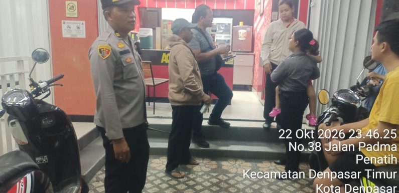 Polsek Dentim Pastikan Anak Perempuan yang Ditemukan di Penatih Kembali Berkumpul dengan Kedua Orang Tuanya