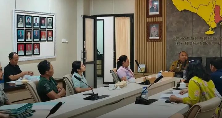 Kantah Gianyar Gelar Rapat Koordinasi Penyelesaian Aset Pemda dan Perumda Gianyar
