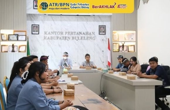 Kantah Buleleng Gelar Rapat Ekspose Data dan Perencanaan Kerja Sama Akses Reforma Agraria.