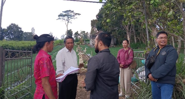 Kantah Bangli Tinjau Permasalahan Tanah di Desa Pinggan